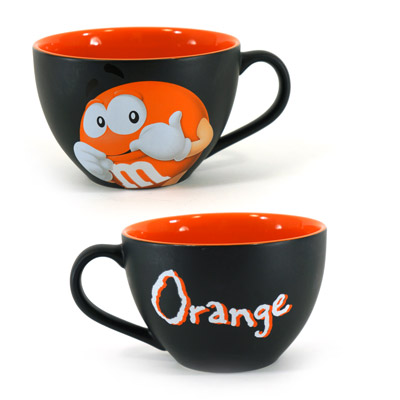 M&M's Orange Coffee Mugs